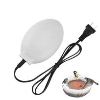 Outdoor Birdbath Deicer Waterproof Leak-proof Temperature Bird Energy-saving Heater Control Thermostatic Bath Pet Warmer B6U4