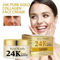 24k Gold Facial Skin Care Set Anti Wrinkle Fade Dark Circles Firming Moisturizing Repairing Eye Mask Essence Korean Cosmetics 50ml