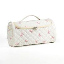 Hair Dryer Storage Bag, Large Capacity Portable Travel Storage Bag With Hooks, Quilted Design, For Hair Styling Tools