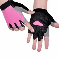 Breathable Women Men Cycling Gloves Fingerless Gym Training Gloves  Hiking Camping L