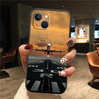 Airplane Aesthetic Art Case for Samsung M06 M15 M16 M35 M55 M56 A36 A42 A50 A50S A51 A52 A32 A33 A05 A05S A06 A16 A20 Galaxy A51