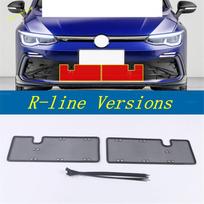 Front Engine Grille ect Screening Mesh Protector Cover Trim Fit For VW Volkswagen Golf 8 MK8  - 2025 Auto Accessories R-line Versions