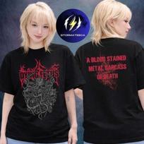 Dying Fetu Merch Metal Carcass 2-Sided  Death Metal Band Tee Unisex T-Shirt L