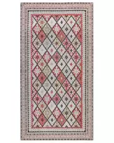 Kilimas ANADAG raudonas 80 x 150 cm medvilninis