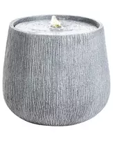 Sodo fontanas su LED pilkas CASCATA