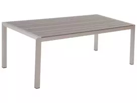 Sodo stalas VERNIO 180 cm 90 cm metalinis pilkas