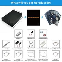 BRIXSPARK LED Light Kit for Lego 21062, Bricks Not Included, USB DIY Light Set For Trevi Fountain MOC Building Blocks black