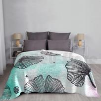Ginkgo Biloba Leaves On Watercolor Washes Blanket Fashion Custom Leaves Ginkgo Leaves Ginkgo Biloba Ginko Size: 75*100cm, Weight: 230 GSM