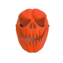 Creativity Halloween Pumpkin Mask Realistic Full Face Mask  Costume Party Supplies oranžinė