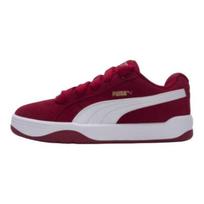 PUMA Park Lifestyle Easy SD Unisex Cushioned Skate Shoes Red White 400707-26 35.5