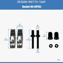 MZ175 Cylinder Valve Rocker Arm Push Rod Support Guide Plate Oil Seal Kit For Yamaha EF2600 Generator Engine Motor Spare part China Mainland