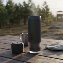 Portable Espresso Maker Compact & Lightweight 2in1 USBCharged Electric Coffee