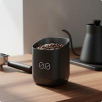 Smart Electronic Coffee Scale Mini Espresso Bean Compact Design Portable Weighing Cup