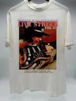Stevie Ray Vaughan Live 1984 Tour White Short Sleeve Unisex Shirt S-5XL WA1667 M