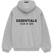 Fear of God Essentials Fleece Hoodie II Light Heather Grey Men Tops 192HO246258F S