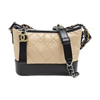 [Pre-Owned] Gabrielle Classic Vintage Chain Quilted Calfskin Crossbody Bag - Very Good #1MLYO5O ONE SIZE