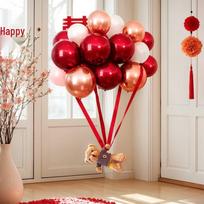 Wedding Hot Air Balloon Bear Decoration