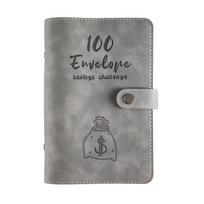 100-Day Savings Challenge A6 Binder: Financial Planning & Budget Planner