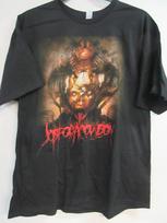 JOB FOR A COWBOY OFFICIAL MERCH CRACKED FACE CONCERT MUSIC 2XL / XXL Unisex T-Shirt S