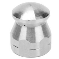G3/8in Pipe Cleaning Nozzle Front 1 Rear 6 High Pressure Washer Drain Stainless Steel Nozzles Color: Silver