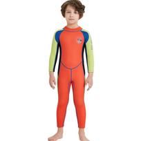 Kids 2.5mm Neoprene Full Wetsuit Diving Snorkeling Surfing Warmth UV Protection Long Sleeve Male Small