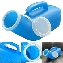 1200ml Pee Container Spill Proof Portable Urinal Plastic Mens Bedpan Bottle with Lid for Car Elderly and Incontinence China Mainland