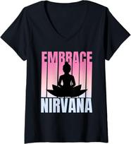 Embrace Nirvana Buddha Meditation Yoga T-shirt M