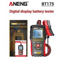 ANENG BT175 12V 24V Car Battery Tester Digital Alternator Automotive Analyzer Display Screen with Insulated Alligator Clip Tools with Digital Display juoda