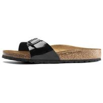 Birkenstock Slide Slippers Womens Black Narrow 0040303 36 juoda
