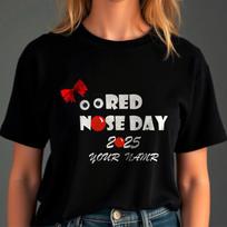 Personalised Red Nose Day T-Shirt 2026 Adults Comic Relief Tee Top XXXXL
