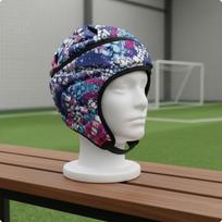 Sports Headgear Quilted OpenFace Head Impact Absorption Absorbing Padded Covering for