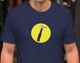 Captain Hammer - Unisex T-Shirt 100% Cotton XL