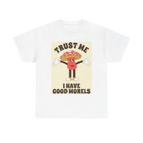 Trust Me Mushroom Trippy Graphic T Shirt Funny Vibes Unisex Heavy Cotton Tee M