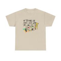 Zebra Gum Funny Vintage Graphic T Shirt Heavy Cotton Tee M