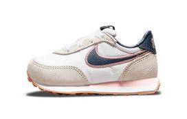 Nike Waffle Trainer 2 SE Low top Toddler Shoes Apricot Blue Pink Infant And Toddler DJ0347-100 21