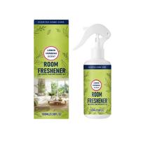 Lemon Spray, Plant-Based Odor Eliminator for Home and Car, 3.4 fl oz One Size žalia
