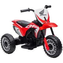 Elektrinis vaikiškas motociklas Honda, 3 km/h, garso efektai, 18-36 mėn. vaikams, raudonas 71 x 40.5 x 43.5 cm raudona