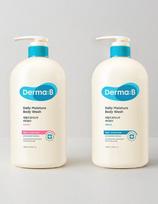 Dermabi Daily Moisture Body Wash Cotton Musk  New  1000ml