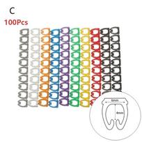 Number Tag C-Type Waterproof Marker Tool Identification Sign Fiber Organizers Tag Box Cable Labels C