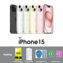 Fonken Privacy ekrano apsauga, skirta iPhone 15Plus/15/15 Pro/15 Pro Max 30 laipsnių nežiūrima grūdinto stiklo plėvelė For iPhone 15 Pro Max