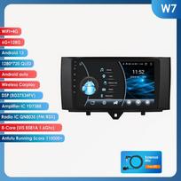 Hizpo Carplay 4G Android 13 Automobilinis radijas Smart Fortwo 2011-2015 Multimedijos vaizdo grotuvas GPS 2din Automagnetola Išmanusis ekranas WIFI Bluetooth RDS FM W7 8Core 6G 128G
