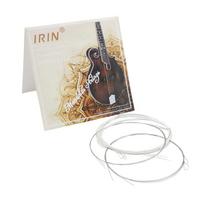 IRIN Mandolin String M100 Bronze Wrapped Eight String Mandolin String Set with 8 Mandolin Strings sidabras
