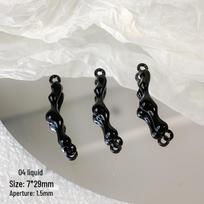 Sweet Black & Pink Spicy Girl Alloy Pendant for DIY Beading: Bracelet & Necklace Jewelry Accessories