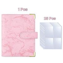Binder Photocards Holder Photo Card Cards Collect Book Kpop Album A5 with 25pcs four grid inner page