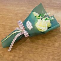 3 Soap Rose Bouquets Simulated Flowers Holiday Gift One Size