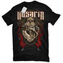Polska Husaria Polish Cavalry Winged Husar T-Shirt 100% Cotton O-Neck Short Sleeve Casual Mens T-shirt Size S-3XL - Men's Sum... S