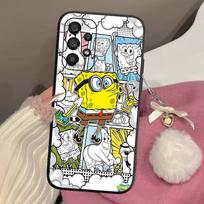 Cartoon Cute S-SpongeBob Anime Phone Case For Samsung A 52 53 21 32 13 12 71 31 51 40 72 73 70 22 42 50 30 20 21 Shell Samsung A52 5G