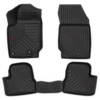 Dywaniki Samochodowe Gumowe 3D Do: Opel Corsa F (Hatchback, 2019-) - Rant 5Cm