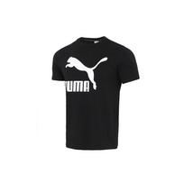 PUMA Classics Logo T-Shirt 'Black White' Men's 532279-01 M