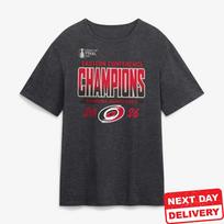 Carolina Hurricanes 2026 NHL Eastern Conference Champions Locker Room T-Shirt XL